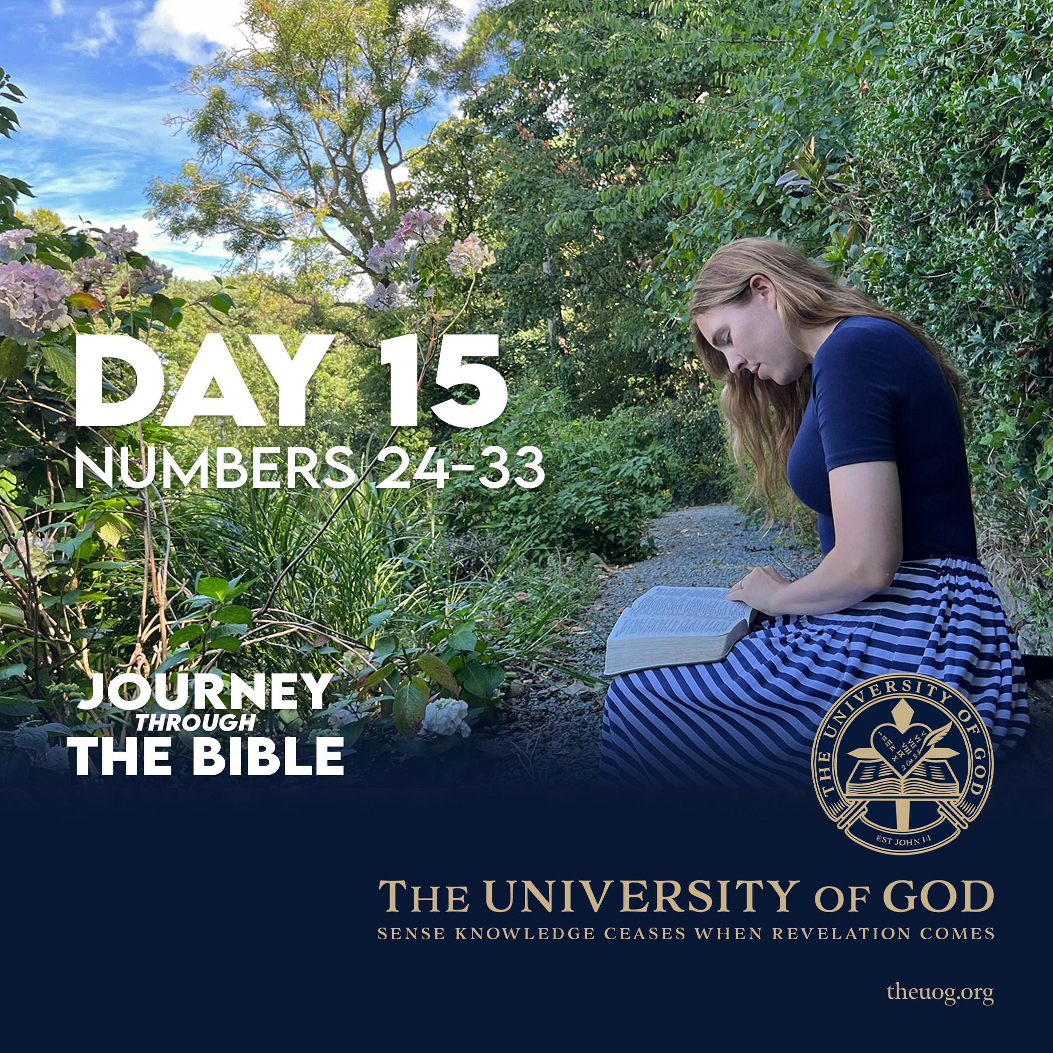 Day 15 Journey Through The Bible The University Of God